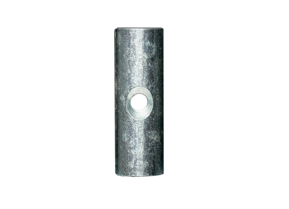 Zugverbinder 90 mm M12_1 Zugverbinder verzinkt 90 mm M12 zum schnellen und sicheren Verbinden von Hirnholzanschlüssen z.B. Stütze-Pfette