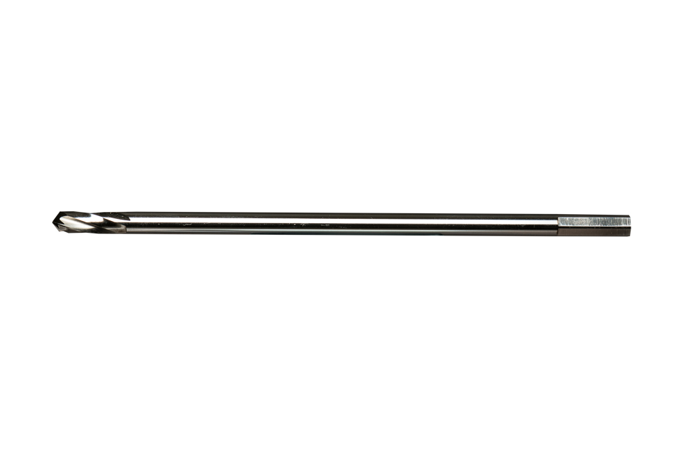 Fräser Durchmesser 12 mm zum Ausfräsen von Zink- und Stahlrändern in Stabdübelbohrungen