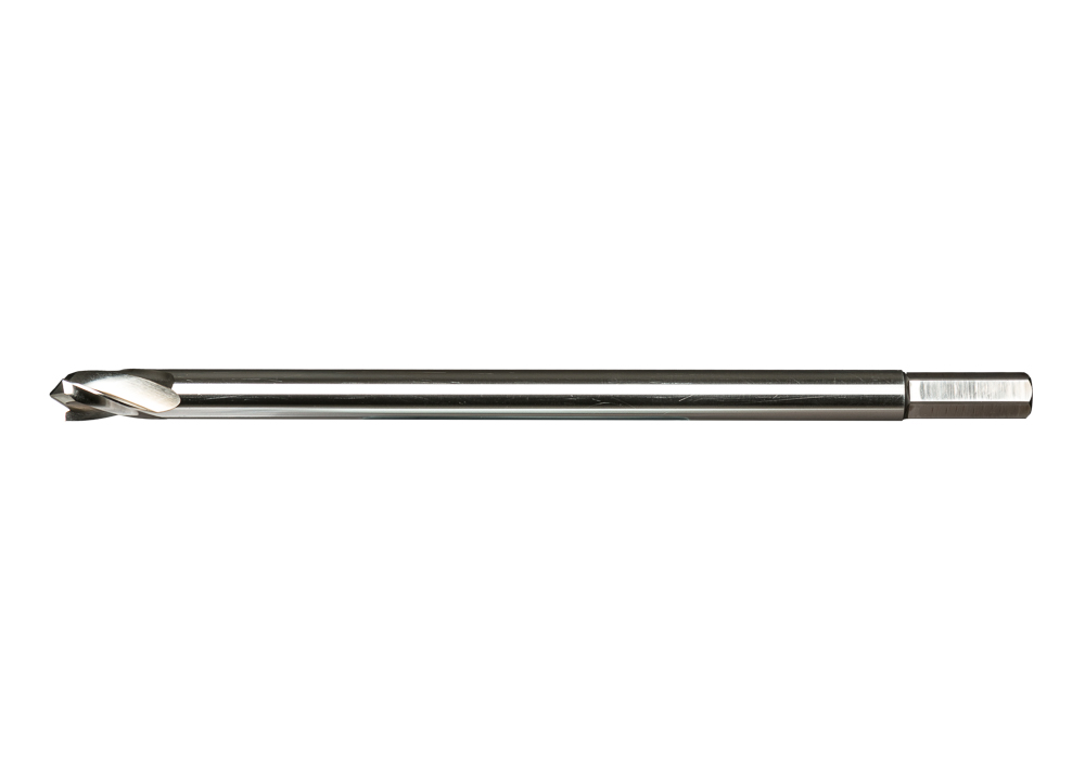 Fräser Durchmesser 16 mm zum Ausfräsen von Zink- und Stahlrändern in Stabdübelbohrungen