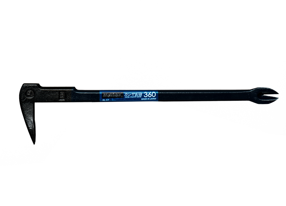 Nageleisen 360 mm_1 Nageleisen 360 mm lang für das Herausziehen von Ankernägeln, Winkeln und Balkenschuhen