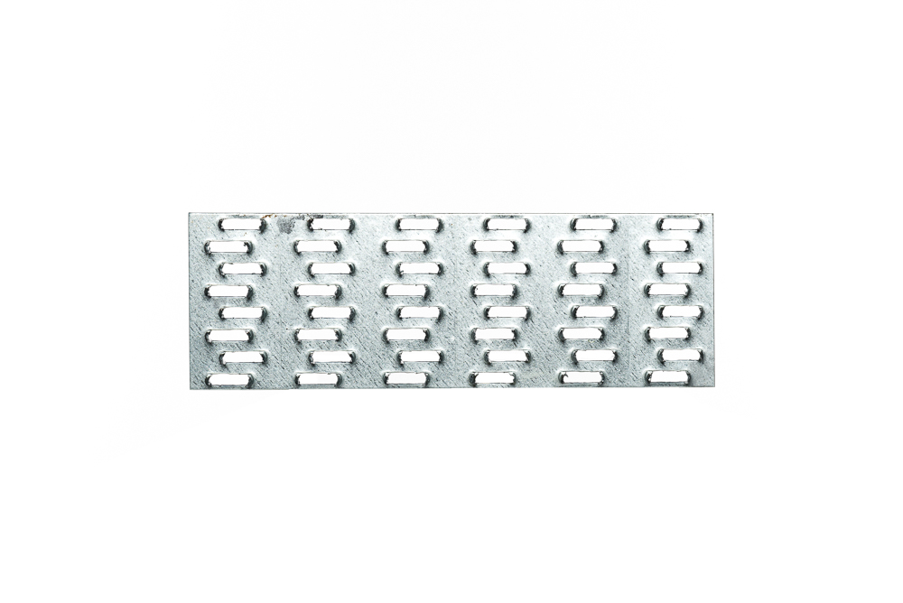 Nagelplatte verzinkt 76x152 mm zum Schnellen fixieren von Rahmen