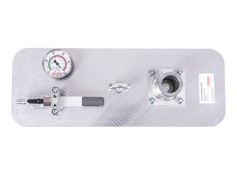 Draufsicht Vakuumplatte 170 mm x 460 mm für Bohrvorrichtung