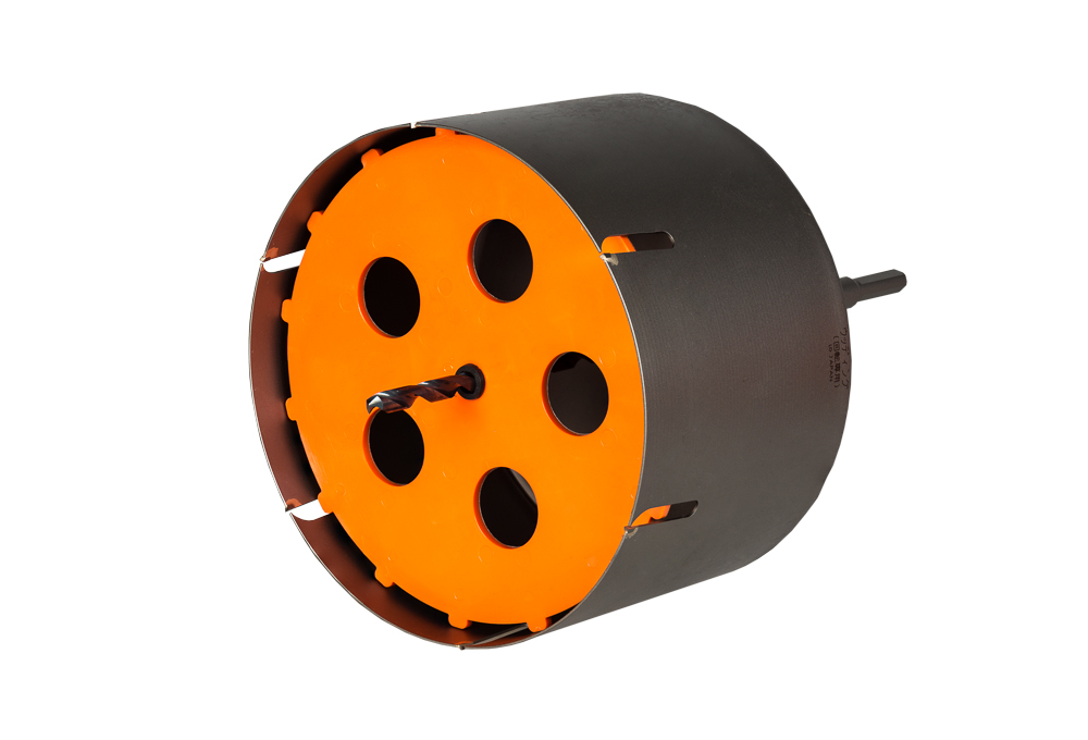 Kronenbohrer 200 mm Kronenbohrer Ø 200 mm und 300 mm lang für handelsübliche Handbohrmaschinen
