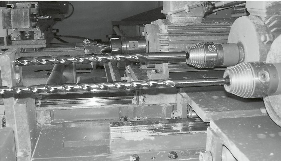 Anwendungsbild von Stufenbohrer maschinengeführt
